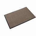 Crown Matting Technologies Rely-On Olefin 3'x6' Pebble Brown Wiper Mat GS 0036PB
